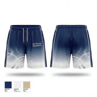 Athletic Shorts With Pockets, GV Tennis Seahawks, Tennis, Teamtime, Team time, sublimation, custom sports apparel, team uniforms, spirit wear, spiritwear, sports uniforms, custom shirts, team store, custom team store, fundraiser sports, apparel fundraiser