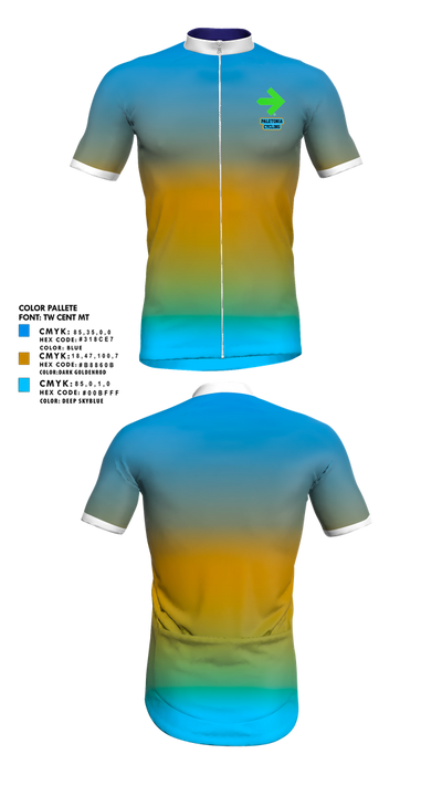 Team Viviano Pelotonia 58089534 Cycling Jersey 2