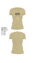 0232 89071174 Women's Short Sleeve V-neck Shirt - 84