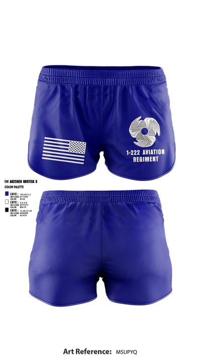 1-222 Aviation Regiment Ranger Panties - 5