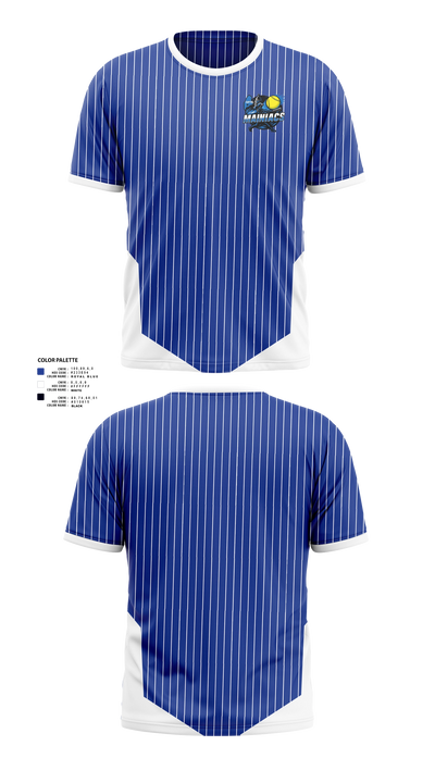 Capital Area Mainiacs Short Sleeve Performance Shirt - 22