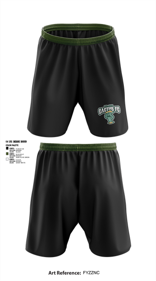 Athletic Shorts With Pockets, Cactus Fc, Men's Soccer, Teamtime, Team time, sublimation, custom sports apparel, team uniforms, spirit wear, spiritwear, sports uniforms, custom shirts, team store, custom team store, fundraiser sports, apparel fundraiser