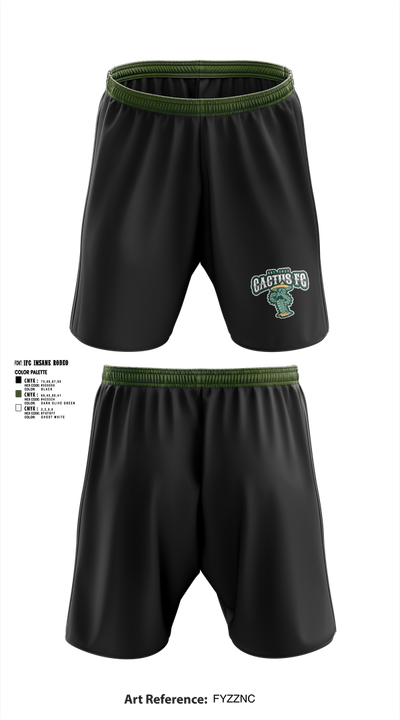 Cactus Fc 14897067 Athletic Shorts With Pockets - 1
