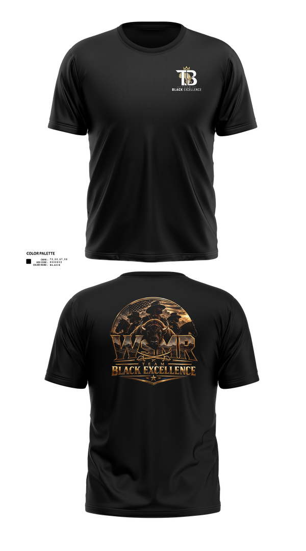 Black Excellence Old School Cotton Shirt - 21