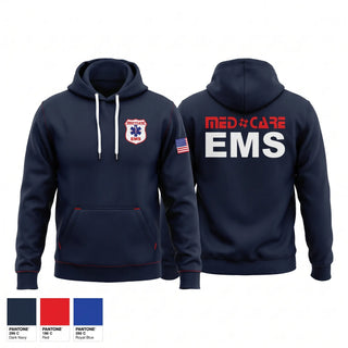 Hoodie, MedCare EMS, EMS/EMT, Teamtime, Team time, sublimation, custom sports apparel, team uniforms, spirit wear, spiritwear, sports uniforms, custom shirts, team store, custom team store, fundraiser sports, apparel fundraiser