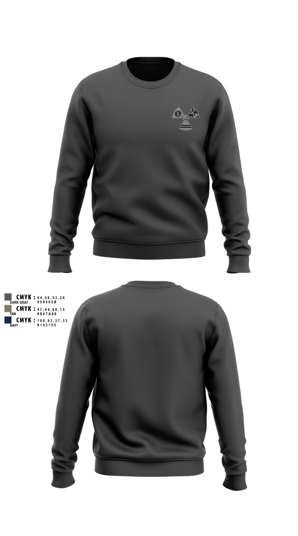 Crew Neck Sweatshirt, NCR STC, Police, Teamtime, Team time, sublimation, custom sports apparel, team uniforms, spirit wear, spiritwear, sports uniforms, custom shirts, team store, custom team store, fundraiser sports, apparel fundraiser