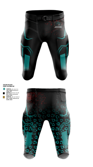 Football Pants, southeast Jaguars, , Teamtime, Team time, sublimation, custom sports apparel, team uniforms, spirit wear, spiritwear, sports uniforms, custom shirts, team store, custom team store, fundraiser sports, apparel fundraiser