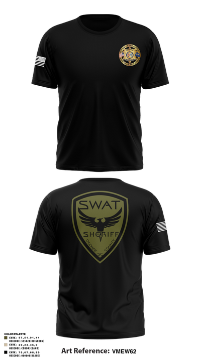SWAT 37842893 Short Sleeve Performance Shirt - 3