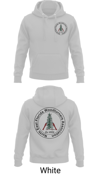 Northeast Florida Woodturning Association 62265388 Hoodie - 6