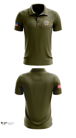 Short Sleeve Performance Polo, CUSTER COUNTY SHERIFF'S OFFICE, Police, Teamtime, Team time, sublimation, custom sports apparel, team uniforms, spirit wear, spiritwear, sports uniforms, custom shirts, team store, custom team store, fundraiser sports, apparel fundraiser