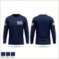 Selma Police Department 74429661 Long Sleeve Performance Shirt - 1