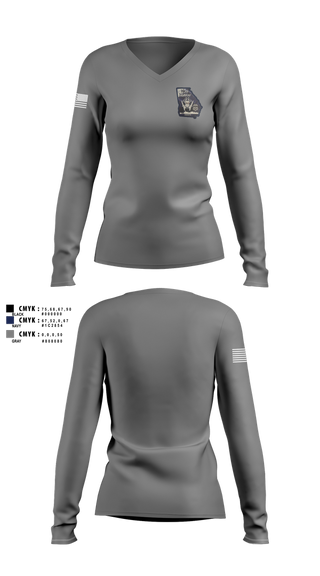 Womens Long Sleeve Vneck Shirt, SAV I, Police, Teamtime, Team time, sublimation, custom sports apparel, team uniforms, spirit wear, spiritwear, sports uniforms, custom shirts, team store, custom team store, fundraiser sports, apparel fundraiser