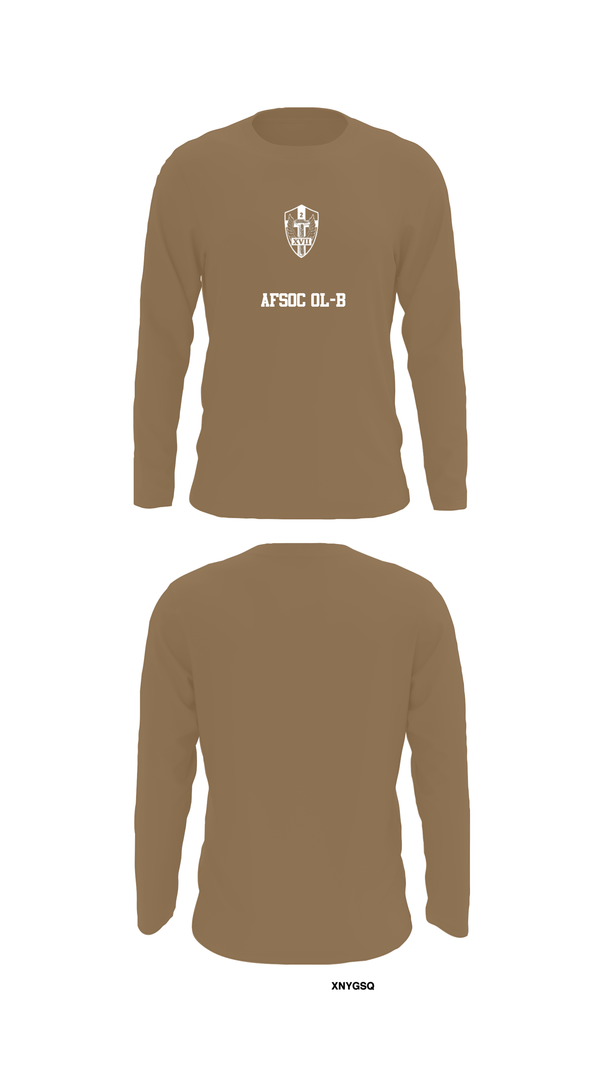 Long Sleeve Performance Shirt, AFSOC OL-B, , Teamtime, Team time, sublimation, custom sports apparel, team uniforms, spirit wear, spiritwear, sports uniforms, custom shirts, team store, custom team store, fundraiser sports, apparel fundraiser
