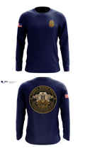 Federal Reserve Law Enforcement Unit Long Sleeve Performance Shirt - 2