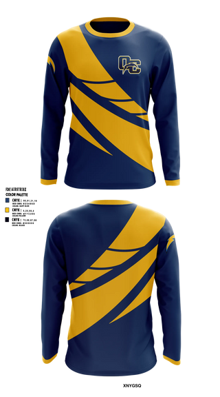 Long Sleeve Performance Shirt, Oakmont chargers, , Teamtime, Team time, sublimation, custom sports apparel, team uniforms, spirit wear, spiritwear, sports uniforms, custom shirts, team store, custom team store, fundraiser sports, apparel fundraiser