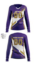 Lady Eagles Women's Long Sleeve V-neck Shirt - 4