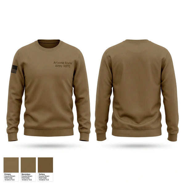 Crew Neck Sweatshirt, Arizona State Army ROTC, Army, Teamtime, Team time, sublimation, custom sports apparel, team uniforms, spirit wear, spiritwear, sports uniforms, custom shirts, team store, custom team store, fundraiser sports, apparel fundraiser