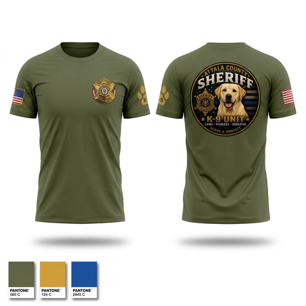 Short Sleeve Performance Shirt, Attala County Sheriff Dept., Police, Teamtime, Team time, sublimation, custom sports apparel, team uniforms, spirit wear, spiritwear, sports uniforms, custom shirts, team store, custom team store, fundraiser sports, apparel fundraiser