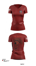 HHC, 311th (T)SC Women's Short Sleeve V-neck Shirt - 105