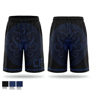 Athletic Shorts With Pockets, CF, Navy, Teamtime, Team time, sublimation, custom sports apparel, team uniforms, spirit wear, spiritwear, sports uniforms, custom shirts, team store, custom team store, fundraiser sports, apparel fundraiser