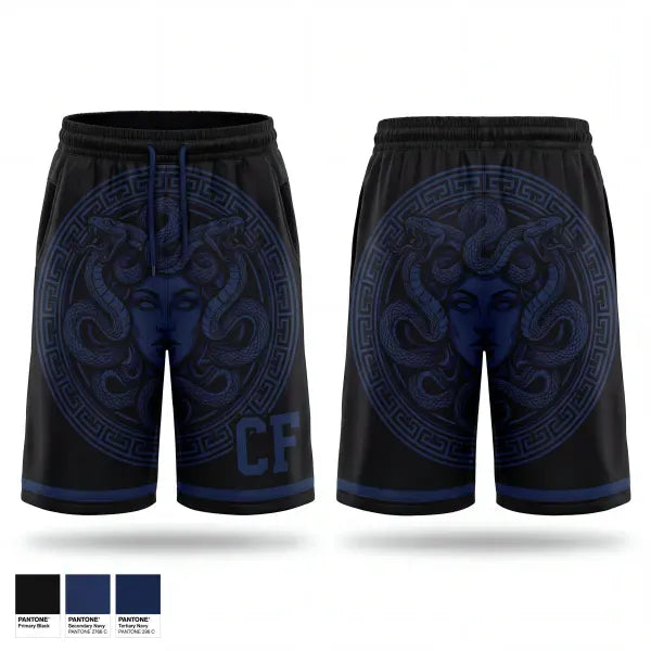 Athletic Shorts With Pockets, CF, Navy, Teamtime, Team time, sublimation, custom sports apparel, team uniforms, spirit wear, spiritwear, sports uniforms, custom shirts, team store, custom team store, fundraiser sports, apparel fundraiser
