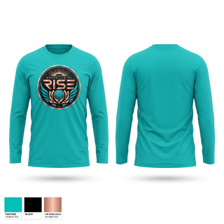 Long Sleeve Performance Shirt, Rise, Women's Soccer, Teamtime, Team time, sublimation, custom sports apparel, team uniforms, spirit wear, spiritwear, sports uniforms, custom shirts, team store, custom team store, fundraiser sports, apparel fundraiser