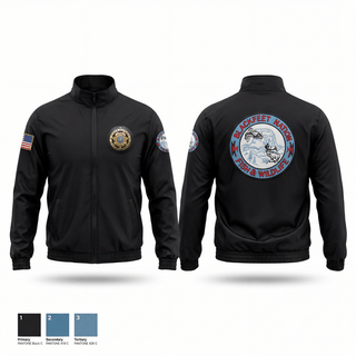 Windbreaker, Blackfeet fish and wildlife game warden, Police, Teamtime, Team time, sublimation, custom sports apparel, team uniforms, spirit wear, spiritwear, sports uniforms, custom shirts, team store, custom team store, fundraiser sports, apparel fundraiser