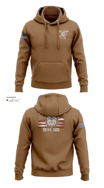 Kilo co. 3rd Btn 9th Marines 1620467 Hoodie - 21