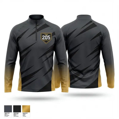 The 205 Baseball 27644217 Quarter Zip Jacket - 1