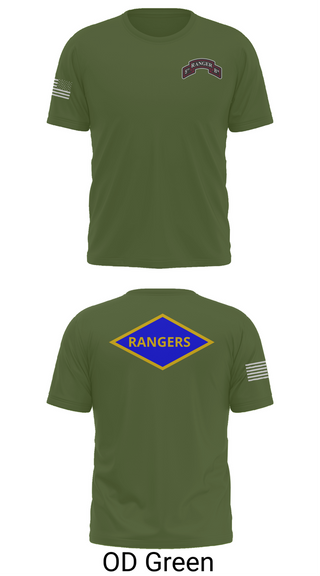 Short Sleeve Performance Shirt, 5th Rangers, , Teamtime, Team time, sublimation, custom sports apparel, team uniforms, spirit wear, spiritwear, sports uniforms, custom shirts, team store, custom team store, fundraiser sports, apparel fundraiser