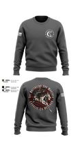 1st Battalion 2nd Marines Charlie Co Veteran 59013691 Crew Neck Sweatshirt - 4