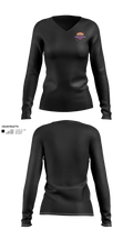 Catskills Run Club Women's Long Sleeve V-neck Shirt - 21
