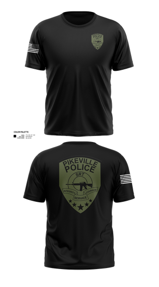 Short Sleeve Performance Shirt, Pikeville Police SRT, Police, Teamtime, Team time, sublimation, custom sports apparel, team uniforms, spirit wear, spiritwear, sports uniforms, custom shirts, team store, custom team store, fundraiser sports, apparel fundraiser