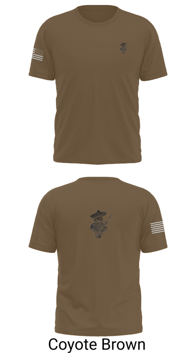 1/23 Scout Sniper Platoon 55389928 Old School Cotton Feel Shirt - 10