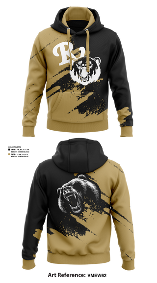 Hoodie, River View Black Bears, Swimming, Teamtime, Team time, sublimation, custom sports apparel, team uniforms, spirit wear, spiritwear, sports uniforms, custom shirts, team store, custom team store, fundraiser sports, apparel fundraiser