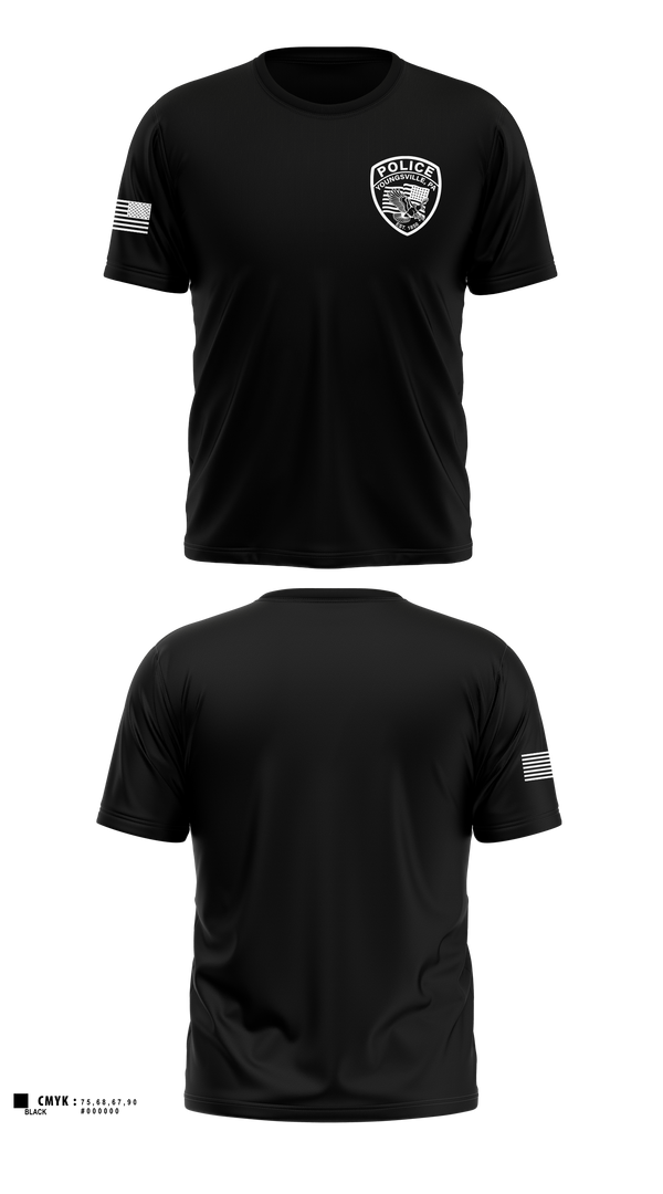 Short Sleeve Performance Shirt, Youngsville Police Department, Police, Teamtime, Team time, sublimation, custom sports apparel, team uniforms, spirit wear, spiritwear, sports uniforms, custom shirts, team store, custom team store, fundraiser sports, apparel fundraiser