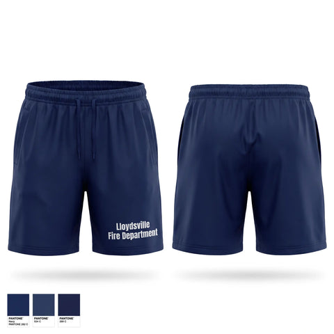 Athletic Shorts With Pockets, Lloydsville Fire Department, Fire Department, Teamtime, Team time, sublimation, custom sports apparel, team uniforms, spirit wear, spiritwear, sports uniforms, custom shirts, team store, custom team store, fundraiser sports, apparel fundraiser