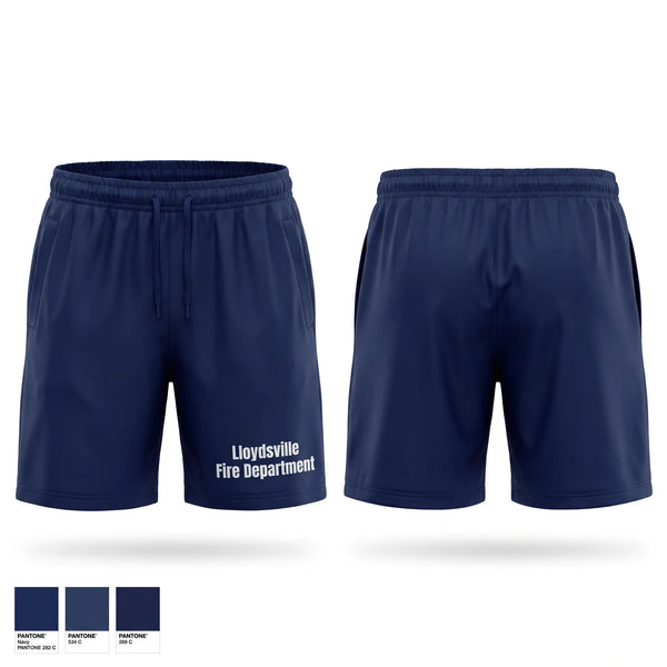 Athletic Shorts With Pockets, Lloydsville Fire Department, Fire Department, Teamtime, Team time, sublimation, custom sports apparel, team uniforms, spirit wear, spiritwear, sports uniforms, custom shirts, team store, custom team store, fundraiser sports, apparel fundraiser