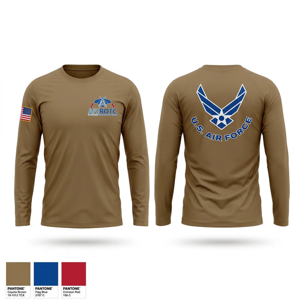 Long Sleeve Performance Shirt, AFJROTC CA-20001, Air Force, Teamtime, Team time, sublimation, custom sports apparel, team uniforms, spirit wear, spiritwear, sports uniforms, custom shirts, team store, custom team store, fundraiser sports, apparel fundraiser