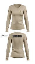 Bryan County Sheriff’s Office Women's Long Sleeve V-neck Shirt - 5