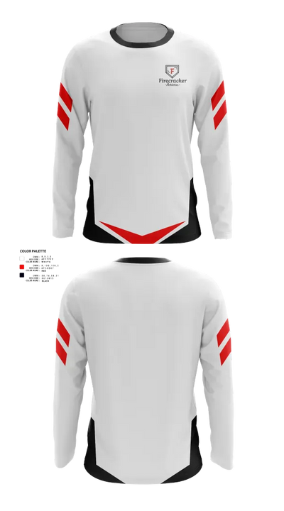 Firecracker Athletics 5523702 Long Sleeve Performance Shirt 1
