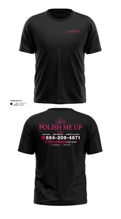 Polish Me Up LLC Short Sleeve Performance Shirt - 21