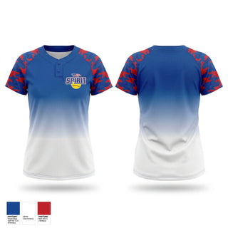 Two Button Softball Jersey, Spirit, Softball, Teamtime, Team time, sublimation, custom sports apparel, team uniforms, spirit wear, spiritwear, sports uniforms, custom shirts, team store, custom team store, fundraiser sports, apparel fundraiser
