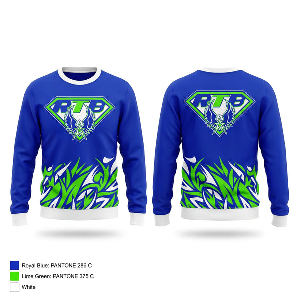 Crew Neck Sweatshirt, Raise the Bar, Track & Field, Teamtime, Team time, sublimation, custom sports apparel, team uniforms, spirit wear, spiritwear, sports uniforms, custom shirts, team store, custom team store, fundraiser sports, apparel fundraiser