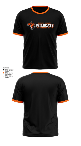Short Sleeve Performance Shirt, Carson Valley Wildcats, Wrestling, Teamtime, Team time, sublimation, custom sports apparel, team uniforms, spirit wear, spiritwear, sports uniforms, custom shirts, team store, custom team store, fundraiser sports, apparel fundraiser