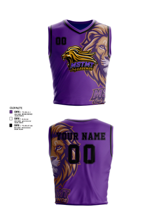 Womens Basketball Jersey, MDTMT Legends, Track & Field, Teamtime, Team time, sublimation, custom sports apparel, team uniforms, spirit wear, spiritwear, sports uniforms, custom shirts, team store, custom team store, fundraiser sports, apparel fundraiser