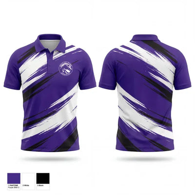 Boulan Park Broncos 82543300 Short Sleeve Performance Polo - 1