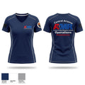 AMR  Central Arizona Operations Women's Short Sleeve V-neck Shirt - 1