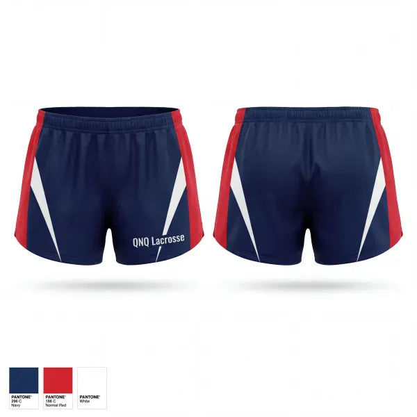 Womens Shorts, QNQ Lacrosse, Men's Lacrosse, Teamtime, Team time, sublimation, custom sports apparel, team uniforms, spirit wear, spiritwear, sports uniforms, custom shirts, team store, custom team store, fundraiser sports, apparel fundraiser