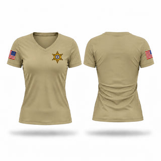 Womens Short Sleeve Vneck Shirt, Loce419, Police, Teamtime, Team time, sublimation, custom sports apparel, team uniforms, spirit wear, spiritwear, sports uniforms, custom shirts, team store, custom team store, fundraiser sports, apparel fundraiser
